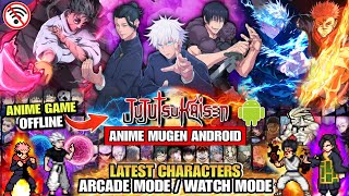 NEW UPDATE‼️ JUJUTSU KAISEN MUGEN ANDROID (LATEST CHARACTERS) Watch Mode StarBlast Anime Mugen