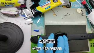 GO-011 iW-Pressure Holding Mold For Apple Watch S1 to S8 Screen Repair