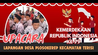 Cuplikan Upacara Kemerdekaan RI Di Kecamatan Terisi Lapangan Desa Plosokerep