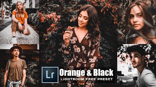 Lightroom Orange & Black Editing Tutorial - Download Orange & Black FREE Preset - TECH ART