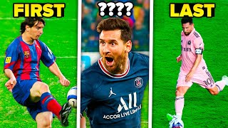 First Goal vs Last Goal (Messi, Ronaldo, Zidane...)