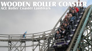 Wooden Roller Coaster At Playland PNE - ACE Roller Coaster Landmark [awarded 2009]