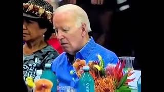 President Biden doesn't know where he is at dinner with Xi Jinping