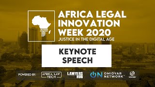 Africa Legal Innovation Week 2020 Keynote Speech: Fred Waithaka, Safaricom