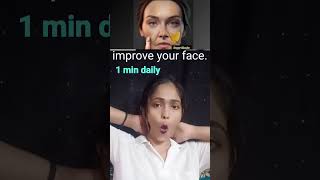 saggy cheeks #faceexercises #lips #faceyoga #skin #healthywrinkles #yogaasanas #glowingskin