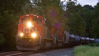 CSX B706 Reroute with 2 CN SD70M-2s on the CSX Philadelphia Subdivision