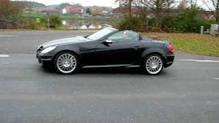 Mercedes SLK 55 AMG acceleration