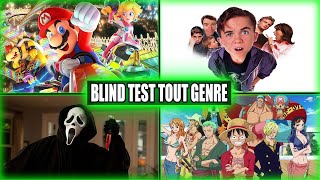 BLIND TEST TOUT GENRE / SERIE , FILM , MANGA, DISNEY, JEUX VIDEO