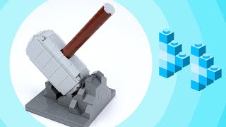 Mjolnir - Thors Hammer by Lioncity Mocs - A Fast Forward Speed Build.