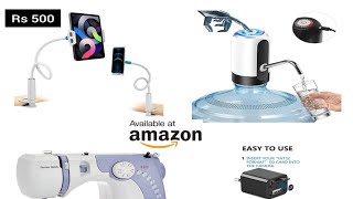 4 amazing new home gadgets you can buy on amazon india | gadgets under 600 #amazon