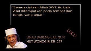 CAK NUN- SINAU BARENG | HUT KAB. WONOGIRI KE 277 | PART10. TAMAT!