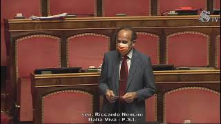 Intervento di Nencini in aula al Senato sul Fondo complementare al Pnrr