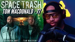 Brandon Hart #77 | Space Trash ft. Tom MacDonald | My God what have we done | (Reaction)🔥🔥🔥