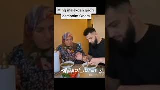 jasurbek Mirzajonov                  ming malakdan qadri osmonim onam