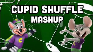 Chuck E. Cheese "Cupid Shuffle" 2010 & 2013 Mashup