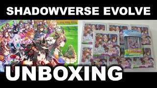 【Shadowverse Evolve x Umamusume Project】Unboxing the New Starter Deck and 7 Booster Boxes !!!!