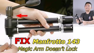 FIX: Manfrotto 143N Magic Arm Lever Doesn't Lock