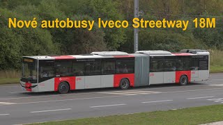 Nové autobusy Iveco Streetway 18M v Praze | 8K HDR