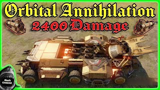 💥Orbital Annihilation - Most Powerfull Cockpit Build -  2400 Burst Damage💥 [Crossout Gameplay ►151]