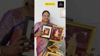 Gold Foil photo Frame#gold #goldphotoframe#nskthangamaligai#goldaccessories