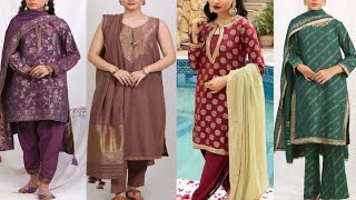 New  jacquard dress Designs 2023|| New jacquard  Designs 2023 @FASHIONWITHMEHNAZ