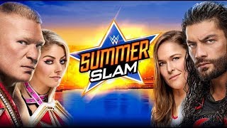 WWE SummerSlam 2018 Predictions... | MonoPython