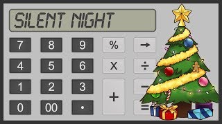 Silent Night - Calculator Cover - Tutorial