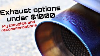 INFINITI G37 SEDAN EXHAUSTS UNDER $1000 (What I Recommend)