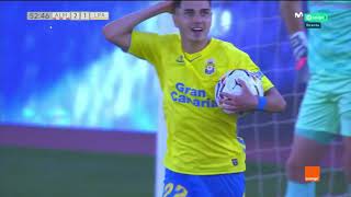 Gol de Rafa Mújica 2-1 (Almeria-Las Palmas) Segunda Division