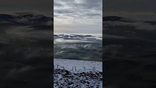 Tinto Hill Summit - Scotland #scotland #hillwalking #snow