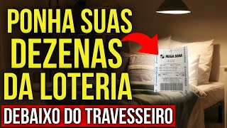 PONHA SUAS DEZENAS DA LOTERIA DEBAIXO DO TRAVESSEIRO ENQUANTO ESCUTA ESTE ÁUDIO DA LEI DA ATRAÇÃO