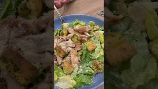 River - Caesar Salad Fish & Co #shorts #food #western #vegetables #fodie #youtubeshorts #eating