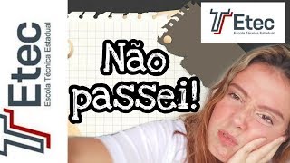 NÃO PASSEI NA ETEC: Erros que fizeram você não passar na ETEC!