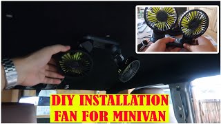 DIY FAN INSTALLATION FOR EVERYWAGON MINIVAN