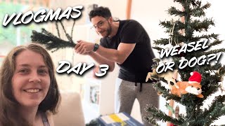 VLOGMAS DAY 3 | WEASEL OR DOG? Send help.