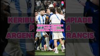 Keributan Argentina vs Prancis Olimpiade Paris 2024 #354 #olimpiadeparis2024 #beritabola #football