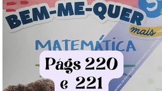 Bem-me-quer Mais Matemática  - 5° ano - págs 220 e 221 - Temperatura