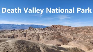 Sand Dunes, Zabriskie Point & Badwater Basin Salt Flat - Death Valley National Park