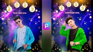 happy new year photo editing 2023 😍 | PicsArt happy new year photo editing