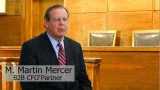 M Martin Mercer, Forensic Accounting and Expert Witness Credentials