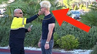 SECURITY GUARD PUNCHED ME!!! (Not Clickbait!) Magic Pranks 2018