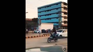 Alto Drifts🔥 In Traffic Hits Bike⛔️ Bike Accident