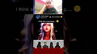 Naruto squad reaction on girl😁😁😁