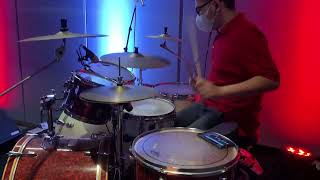 Bersorak Sorai (True Worshipers) Drum Cam Daniel Sutrisno