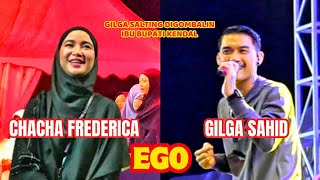 Gilga Sahid SALTING digombalin Chacha Frederica di Stadion Kendal #viral