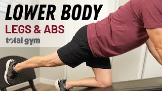 Stronger Legs & Abs in 6 Super Sets | Total Gym Lower Body Workout