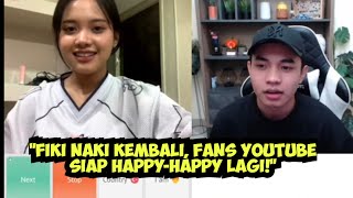 "Balik ke Akarnya, Fiki Naki Mulai Enjoy di YouTube Ome TV Lagi!"