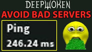 How to avoid high ping arena servers | Deepwoken