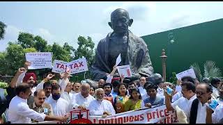 Opposition MP's Protest against Price Hike | Parliament | India | Congress | DMK | Politics | Fuel