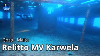 Relitto del Traghetto MV Karwela a Gozo, Malta | Immersioni sui Relitti di Malta